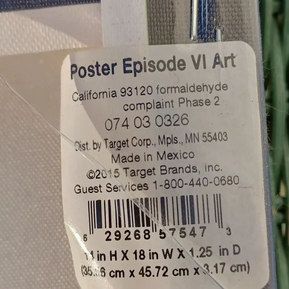 Canvas NWT Star Wars Art On - Picture 4 of 8